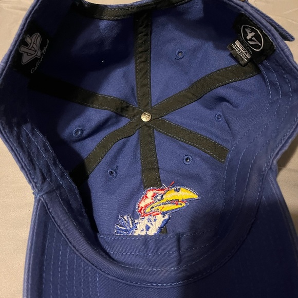 Kansas Jayhawks Vintage Adjustable Hat - Picture 4 of 4